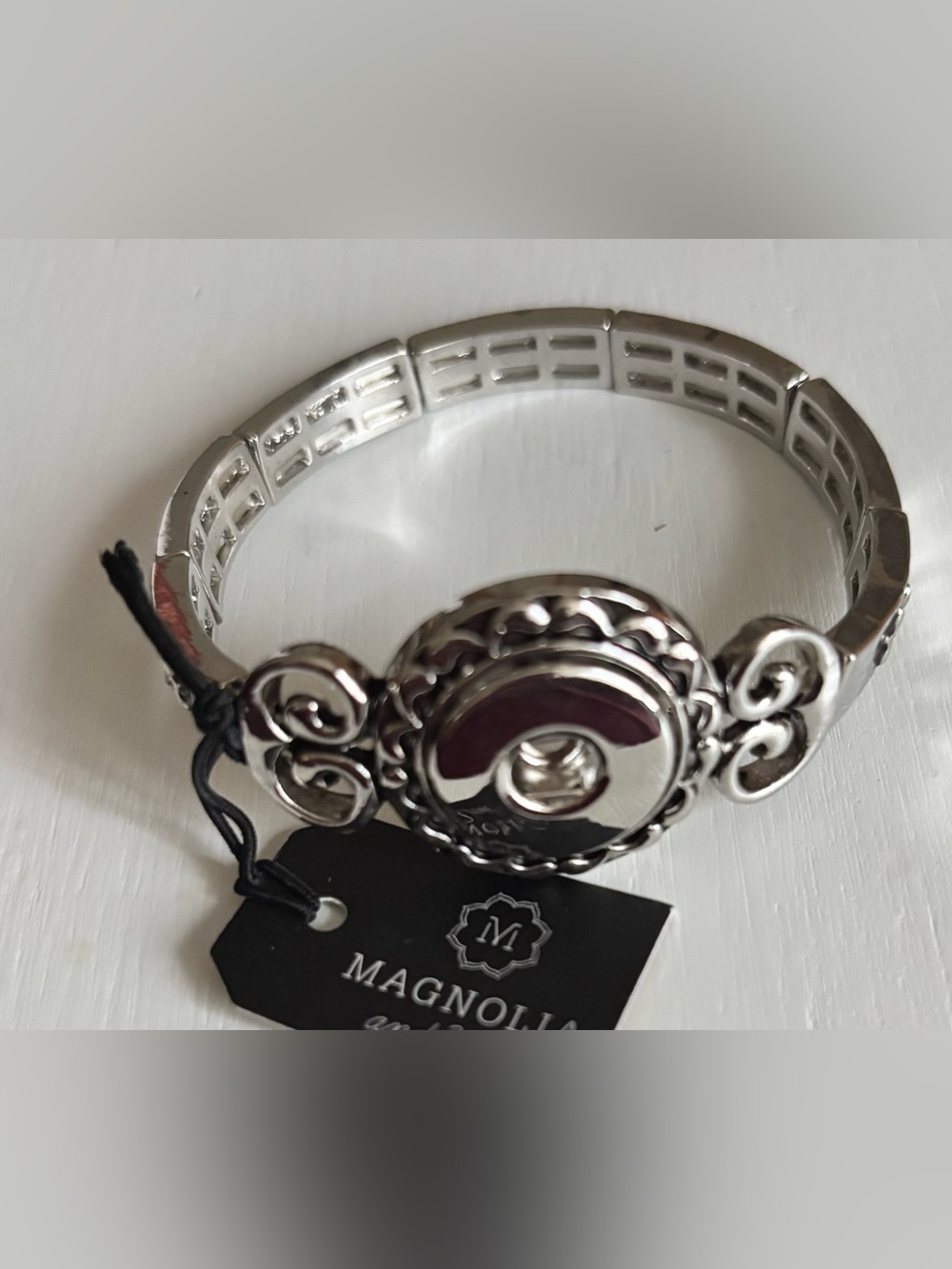 Magnolia & Vine 18mm Stretchy Bracelet